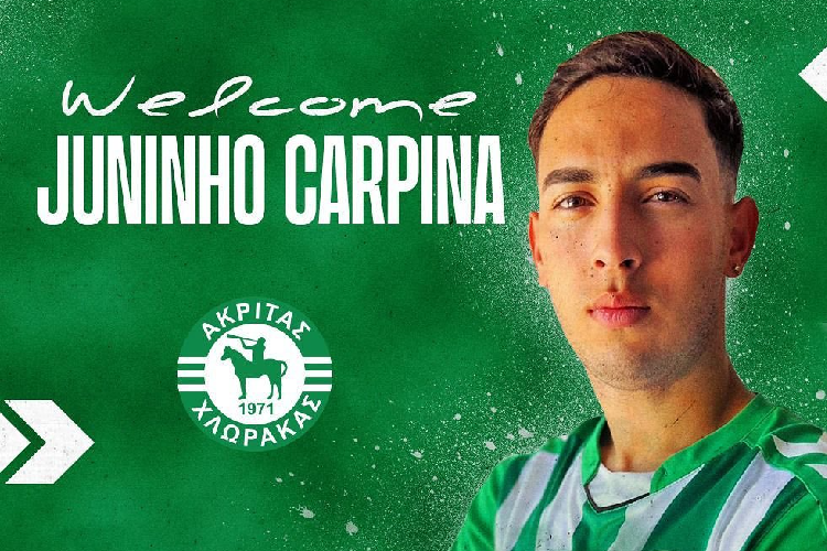 Juninho Carpina  apresentado no Chipre com status de grande talento do Nordeste brasileiro